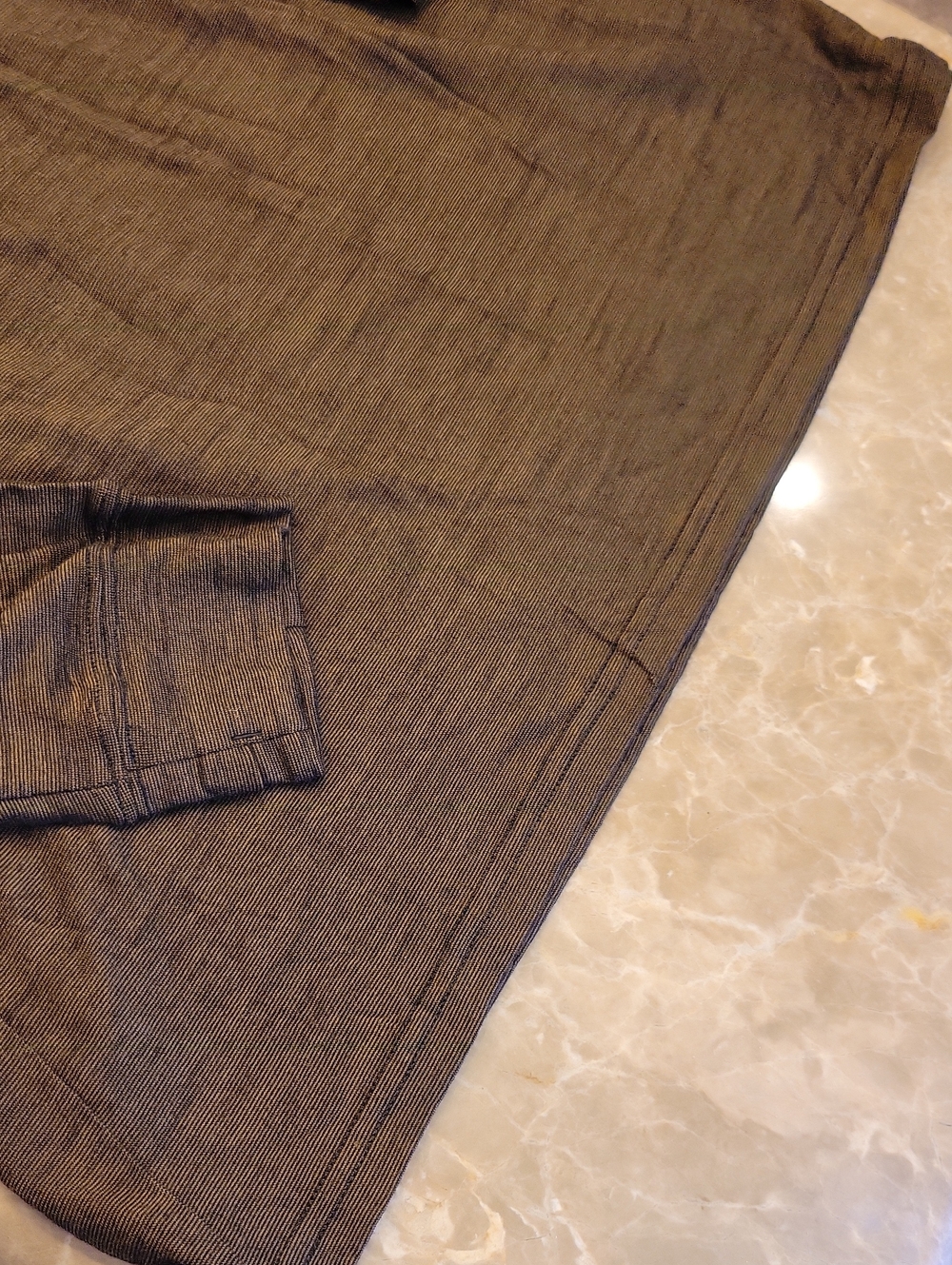Bombas Long Sleeve Crewneck Shirt - Canteen Green, M - Picture 3 of 10